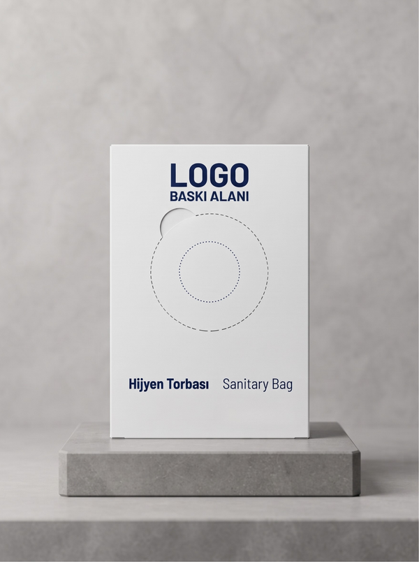 Logo Baskılı Kutulu Hijyen Kartuşu